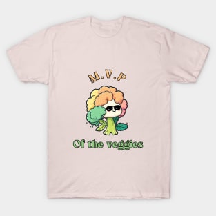 Cauliflower Cute Vegetable Kawaii Style T-Shirt